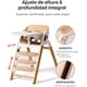 thumbnail image 5 of Momcozy DinerPal Silla de Madera para Bebés, Trona Convertible, con Bandeja de Grado Alimenticio, Ajustable, 5 of 9