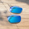 thumbnail image 3 of Walleva Ice Blue Polarized Replacement Lenses for Ray-Ban RB3498 61mm Sunglasses, 3 of 5