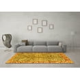 thumbnail image 3 of Ahgly Company Indoor Rectangle Persian Yellow Traditional Area Rugs, 8' x 10', 3 of 4