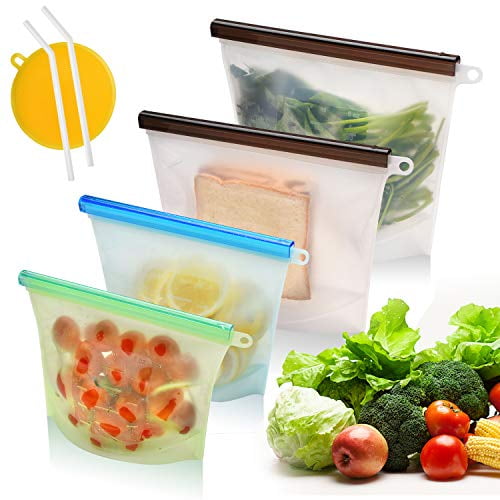 green food storage bags