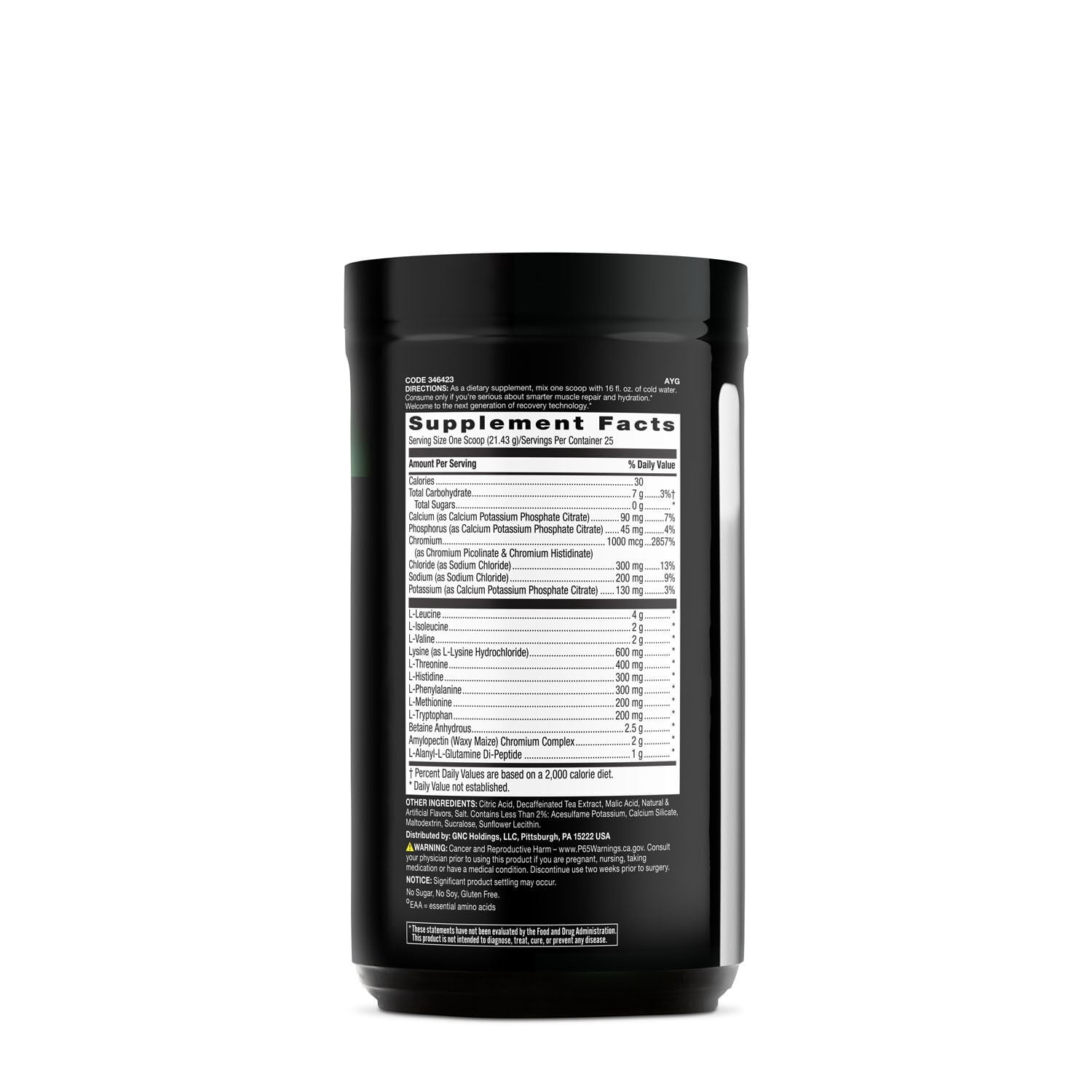 Beyond Raw Precision Amino | Recovery & Power Amino Acid Formula | Fuel Muscles | Enhance Hydration | Peach Mango Tea | 25 Servings