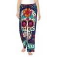 thumbnail image 1 of Balery Dead Day Party Pantalones de pijama para mujer, pijamas ultraligeros, pantalones de estar por casa-XX-Large, 1 of 6