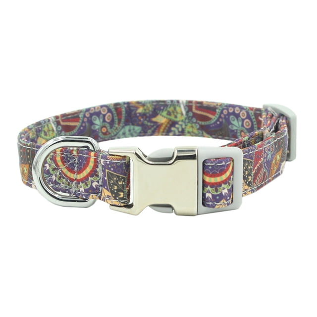 Collares para perros con patrones elegantes, collares ajustables suaves para mascotas para cachorros, perros pequeños, medianos y grandes MFZFUKR CPB-US-YY353-6