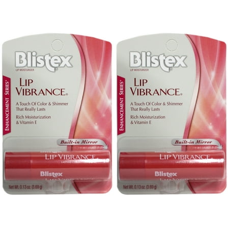 Blistex Lip Vibrance, Lip Protectant 0.13 oz (Pack of 2)