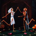 thumbnail image 4 of Juego de decoraciones de esqueleto de Halloween Casa de LOS Tesoros, 4 of 4