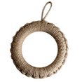 thumbnail image 1 of Insulated Coaster Ring Heat Resistance Linen Weaving Insulation Pad for Hot Pot Cup, 1 of 5