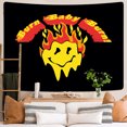 thumbnail image 1 of Tapestry Burn Baby Burn, diseño estético de pared, 150 x 130 cm, microtela, 1 of 1