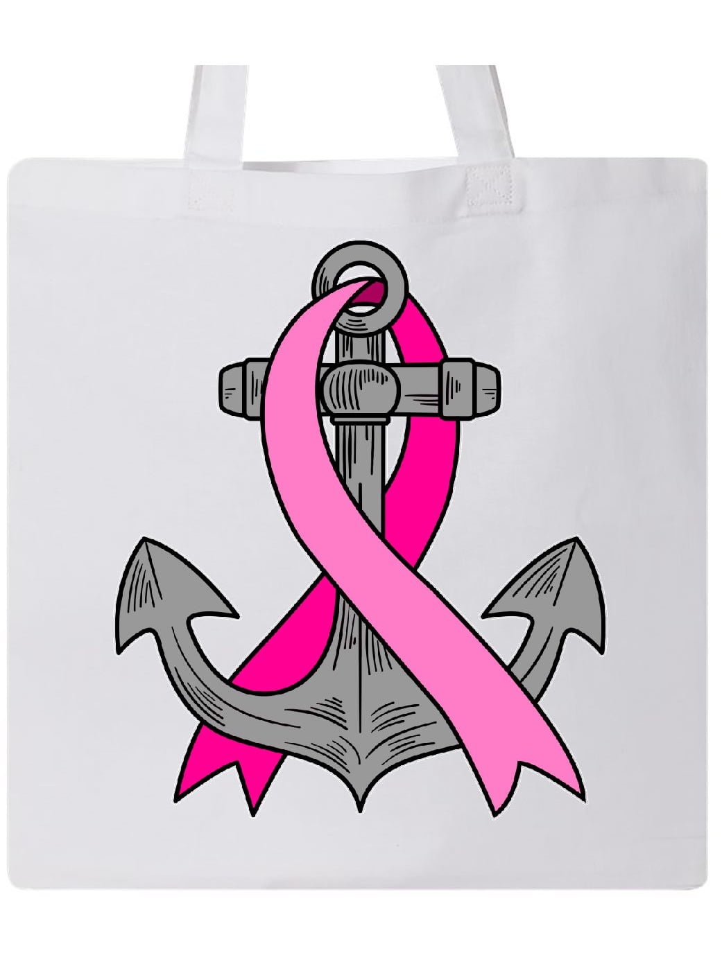 pink ribbon tote bags