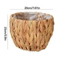 thumbnail image 3 of VQPeo Handwoven Natural Rattan Flower Basket for Home Decor, Storage & Gift - Versatile Woven Planter Pot Cover, Fruit & Vegetable Holder, 3 of 4