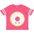 thumbnail image 3 of Inktastic White Donut Boys or Girls Toddler T-Shirt, 3 of 5