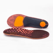 Superfeet Run Cushion Low Arch Insoles - Low Arch Support - Trim-To-Fit Inserts for Running Shoes - Professional Grade - 9.5-11 Men / 10.5-12 Women