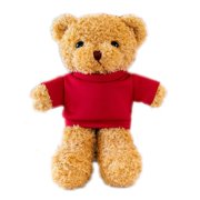 Adorable Plush Teddy Bear Figurine Doll - Soft Huggable Stuffed Animal Toy, Birthday Present for Kids, 12-Inch Cute Dressing Bear