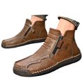 thumbnail image 3 of Men's Ankle Boots Winter Insulated Boots with Casual Hiking Footwear for Outdoor Adventures, 3 of 9