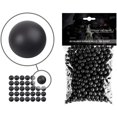 thumbnail image 2 of Wearable4U New Reusable Training Soft Rubber Balls 100 Pack .50 Cal Black, 2 of 6