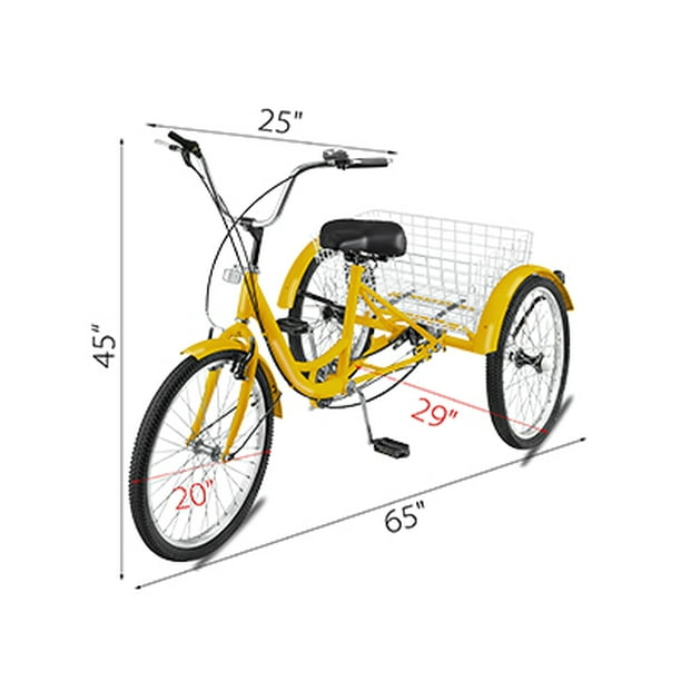 1x 3-Roue Tricycle Vélo pour Enfant Bébé 2 à 6 Ans Vert