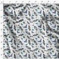 thumbnail image 4 of Soimoi Modal Satin Fabric Butterflies Butterfly Printed Fabric 1 Yard 42 Inch Wide, 4 of 6