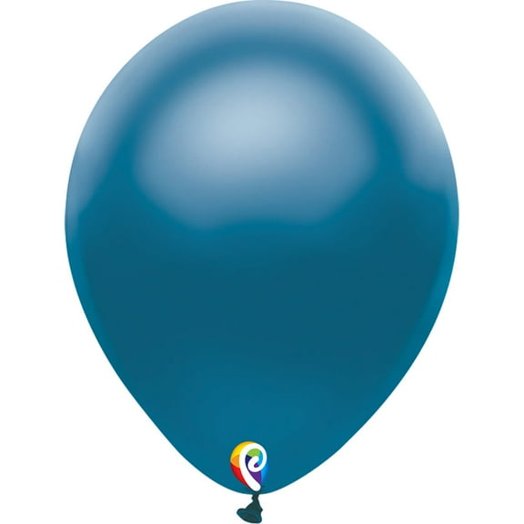 Funsational 12" Pearl Blue Latex Balloons, 15ct