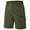 Army Green, variant on Mens Hiking Cargo Shorts with Zipper Pockets Plus Size Casual Loose Quick Dry Outdoor Shorts