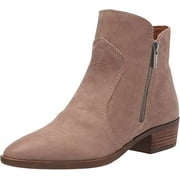 Lucky Brand TAYTI Dune Taupe Pointed Toe Western Cowboy Ankle Boot Booties (5, DUNE)