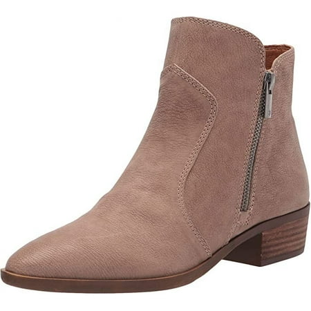 Lucky Brand TAYTI Dune Taupe Pointed Toe Western Cowboy Ankle Boot Booties (5, DUNE)