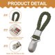 thumbnail image 3 of Uxcell 8 Pcs Clips para Toallas de Té con Lazo de Algodón para Colgar, Ganchos de Toalla de Metal de 4.3 Pulgadas, Perchas de Tela Multipropósito para Hogar Cocina Baño, Verde, 3 of 7