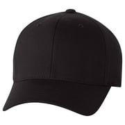 Flexfit Cotton Twill Blend Cap , 6277 , Black , XX-Large