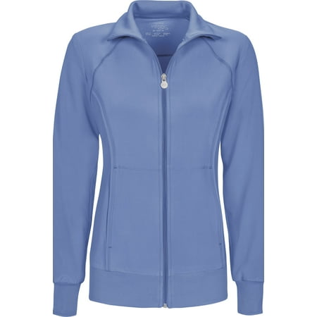 

Cherokee Infinity Women Medical Scrubs Jacket Zip Front 2391A L Ciel
