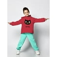 thumbnail image 2 of Spooky Kitten Vampire Hoodie Toddler -Image by Shutterstock,  5 Toddler, 2 of 4
