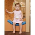 thumbnail image 6 of BemeyourBBs Toddler Baby Girl Goose Outfit Overall Dress Cute Infant Baby Girl Summer Tank Dress Casual Loose Fit Goose Duck Embroidered Crew Neck Sleeveless Dress, 6 of 9