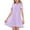 Purple, variant on MIASHUI Girls Off Shoulder Dresses Summer Casual Loose Beach Sun Dress,Navy,11-12 Years