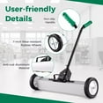thumbnail image 6 of Laicejoy Magnetic Pickup Sweeper with Wheels, 24" Heavy-Duty Magnet with Telescoping Handle, Quick Release Latch, 6 of 8