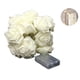thumbnail image 3 of 1 cadena de luces LED de 20 rosas, blanco cálido, funciona con pilas Fokelyi MZQ-0906-5, 3 of 8