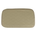 thumbnail image 1 of Funda del Consola Central del Coche Almohadilla del Consola Central con Bolsa de Almacenamiento 11.81"x7.09"x0.59" Cuero Nappa Beige, 1 of 1
