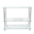 thumbnail image 3 of RTA Home and Office TVM-002 35 in. Extra Tall Glass and Aluminum LCD and Plasma TV Stand, 3 of 4