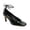 Dark Green, variant on XYD Women Round Toe Pumps Slender Ankle Strap Self-tie Kitten Low Heel Ballroom Party Cute Retro Leather Shoes Size 7 Purple