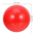 thumbnail image 2 of Minkissy 2pcs Balance Training Tool Red Pilates Ball Fitness for Home Workouts, 2 of 6