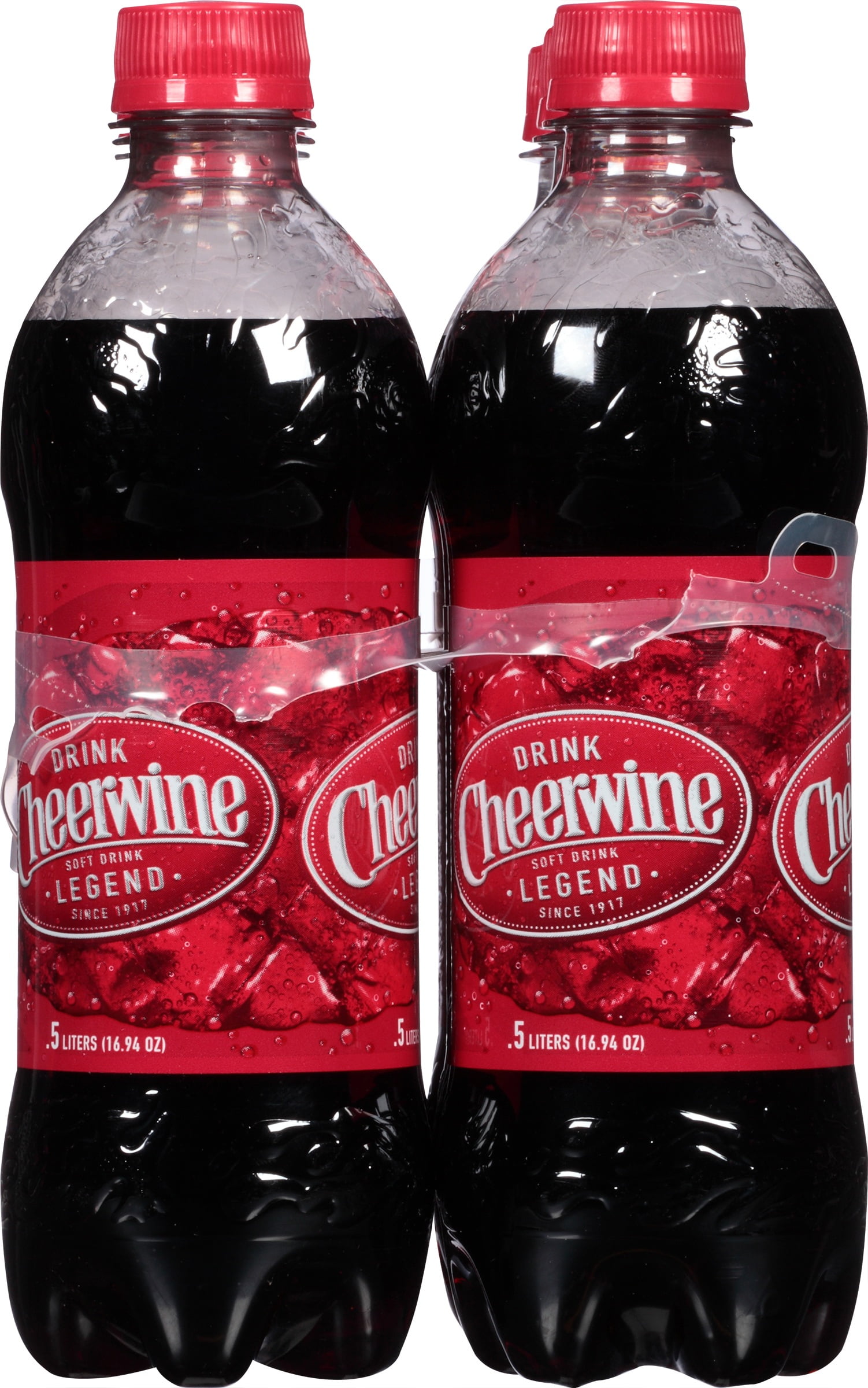 (3 pack) Cheerwine 16.9 Fl Oz, 6 Pack Bottles
