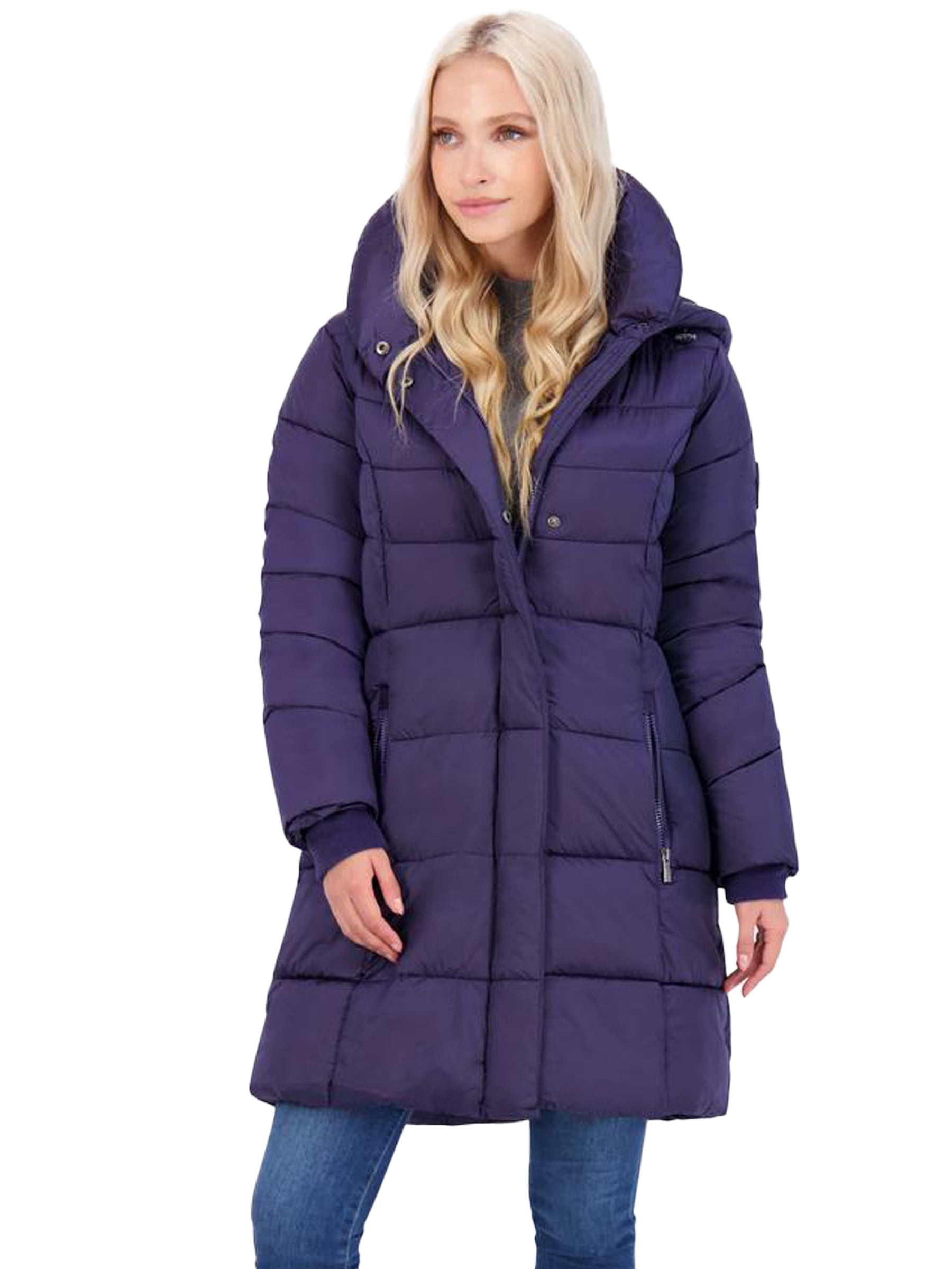 slimming puffer coats