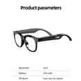 thumbnail image 4 of 2026 Latest Smart Audio Glasses with Bluetooth, Open-Ear Speakers, Music & Hands-Free Calls,Built in FM Radio , Lightweight Wearable Tech Glasses for Men & Women, 4 of 8