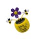 thumbnail image 1 of Inteprter Maceta con energía Solar, adornos que sacuden el baile, de alféizar, decoraciones para coche, girasol, vehículo, oficina en casa Decoración del hogar abeja Inteprter HA044867-01, 1 of 6