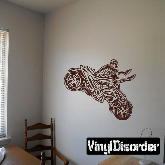 Offroad ATV Wall Decal - Vinyl Decal - Car Decal - DC 095 - 36 Inches