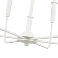 thumbnail image 5 of 29306-TWH Millennium Lighting Savanne - 6 Light Chandelier-26.2 Inch Tall and 24.1 Inch Wide-Textured White Finish, 5 of 6
