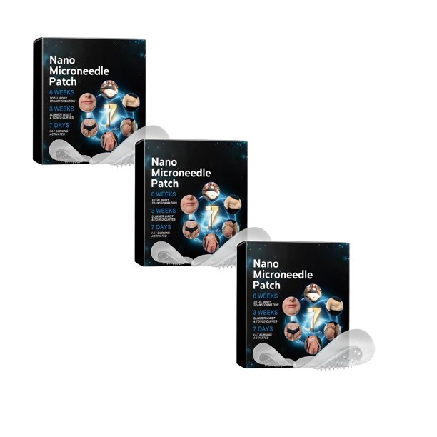 4 PCSNano Patch, GLP 1 Patch for Women,Natural Firming Skin and Body Shaping Care Patch for All Skin Types (1/2/3/4/5/6 Box)