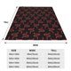 thumbnail image 3 of Balery Red Snake Manta de Felpa Suave y Acogedora – Cobija de Franela Aterciopelada para Cama, Lavable y Cálida para Sofá, Mascotas, Transpirable-80"x60", 3 of 7
