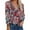 RD2, variant on SNKSDGM Women's Plus Casual Easter Shirts Women's Tops Short Sleeve Women's Boho Tops Floral V Neck Short Sleeve Summer Blouse Shirts Plus Size Tops for Women Dressy 4X
