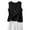 15# Black, variant on Tank Top for Women Loose Fit Sleeveless V Neck Camisole Tops Dressy Casual Eyelet Summer Flowy Cami Shirts Blouse Wine 2XL
