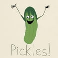 thumbnail image 3 of CafePress - Pickles! Light T Shirt - Men's Classic Graphic T-Shirt, 3 of 4