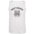 thumbnail image 1 of What's Kraken? Mens Tank Top White 3X-LG, 1 of 1