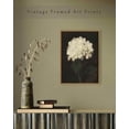 thumbnail image 5 of Drsoum 16x24in Framed Classical Canvas Wall Art Oil Painting Vintage The white Hydrangeas Room Decor for Bathroom Bedroom Living Room - Natural Framed, 5 of 7