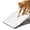 White-Large, variant on Gray Large Cat Litter Box Step Ramp With Catcher